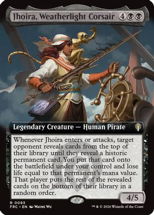 Jhoira, Weatherlight Corsair (Extended Art)  [Commander: Reality Fracture]