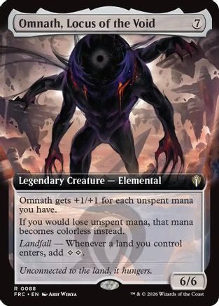 Omnath, Locus of the Void (Extended Art)  [Commander: Reality Fracture]