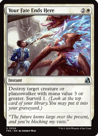Your Fate Ends Here  [Reality Fracture] Foil