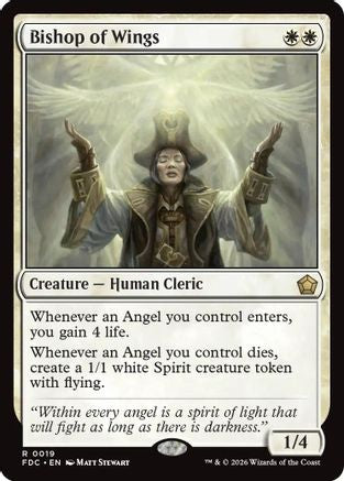 Bishop of Wings  [Commander: Foundations]