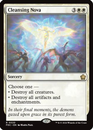 Cleansing Nova  [Commander: Foundations]