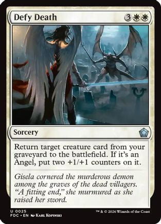 Defy Death  [Commander: Foundations]