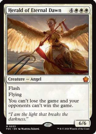 Herald of Eternal Dawn  [Commander: Foundations]