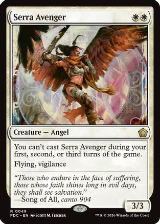 Serra Avenger  [Commander: Foundations]