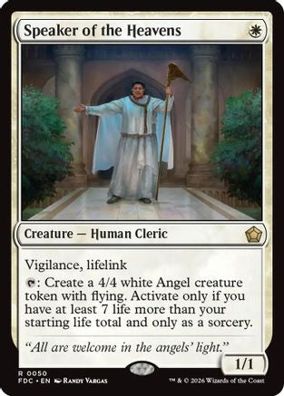 Speaker of the Heavens  [Commander: Foundations]