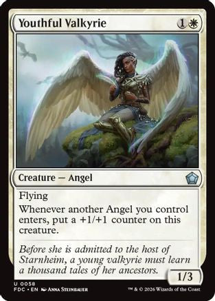 Youthful Valkyrie  [Commander: Foundations]