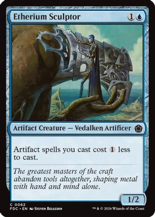 Etherium Sculptor  [Commander: Foundations]