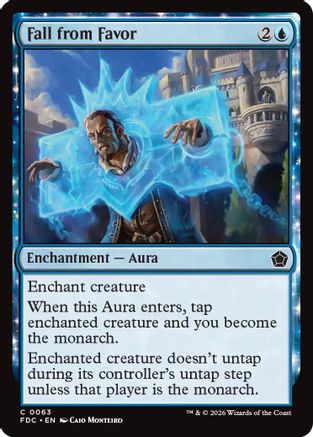 Fall from Favor  [Commander: Foundations]