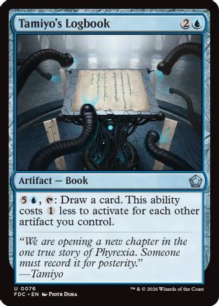 Tamiyo's Logbook  [Commander: Foundations]