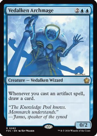 Vedalken Archmage  [Commander: Foundations]