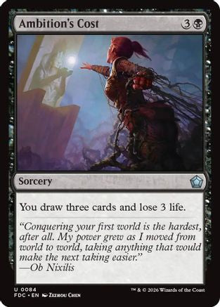 Ambition's Cost  [Commander: Foundations]