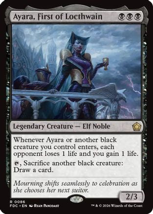 Ayara, First of Locthwain  [Commander: Foundations]