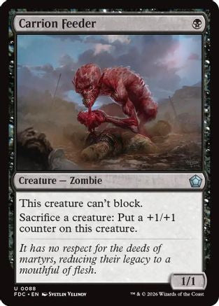 Carrion Feeder  [Commander: Foundations]