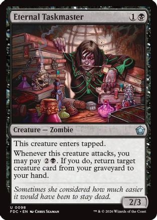 Eternal Taskmaster  [Commander: Foundations]