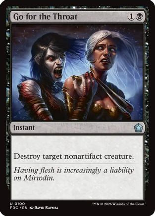 Go for the Throat  [Commander: Foundations]