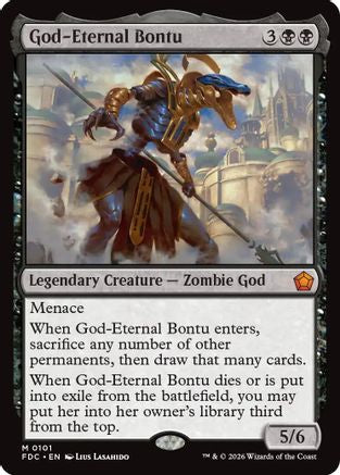 God-Eternal Bontu  [Commander: Foundations]