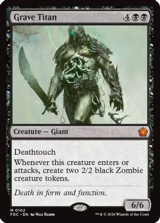 Grave Titan  [Commander: Foundations]