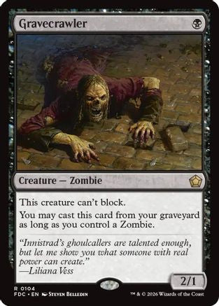 Gravecrawler  [Commander: Foundations]
