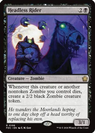 Headless Rider  [Commander: Foundations]