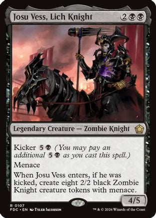 Josu Vess, Lich Knight  [Commander: Foundations]