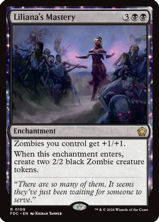 Liliana's Mastery  [Commander: Foundations]