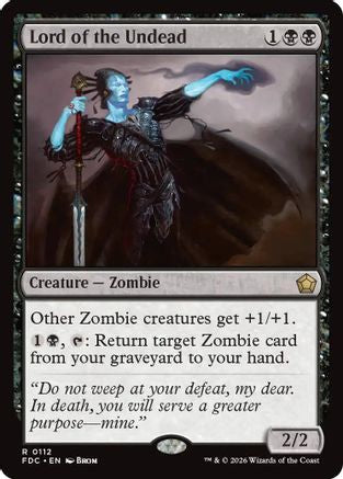 Lord of the Undead  [Commander: Foundations]