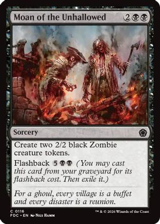 Moan of the Unhallowed  [Commander: Foundations]