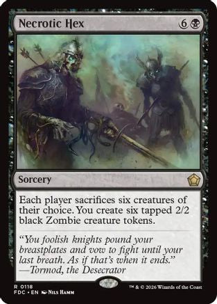 Necrotic Hex  [Commander: Foundations]