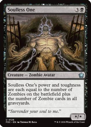 Soulless One  [Commander: Foundations]
