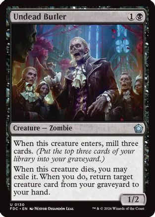 Undead Butler  [Commander: Foundations]