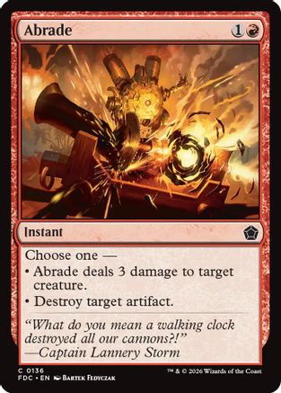 Abrade  [Commander: Foundations]