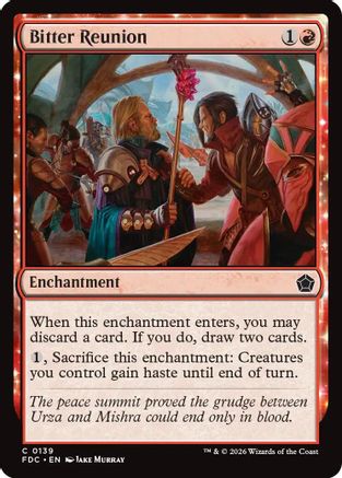 Bitter Reunion  [Commander: Foundations]