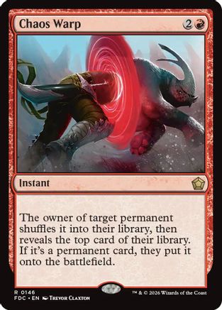 Chaos Warp  [Commander: Foundations]