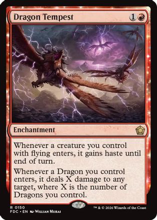 Dragon Tempest  [Commander: Foundations]