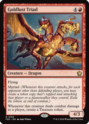 Goldlust Triad  [Commander: Foundations]