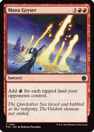 Mana Geyser  [Commander: Foundations]