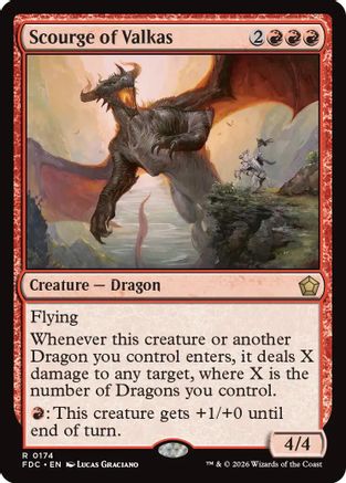 Scourge of Valkas  [Commander: Foundations]