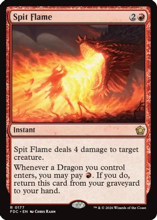 Spit Flame  [Commander: Foundations]