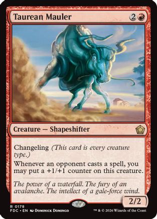 Taurean Mauler  [Commander: Foundations]