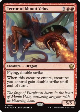 Terror of Mount Velus  [Commander: Foundations]