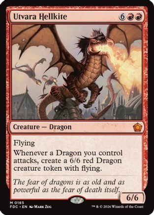 Utvara Hellkite  [Commander: Foundations]