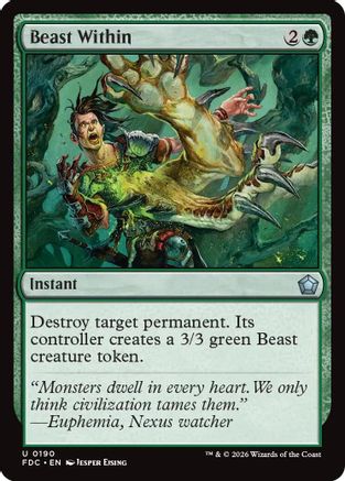 Beast Within  [Commander: Foundations]