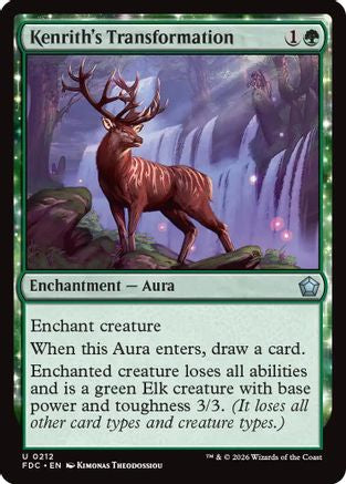 Kenrith's Transformation  [Commander: Foundations]