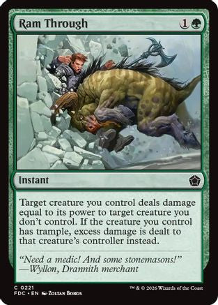 Ram Through  [Commander: Foundations]