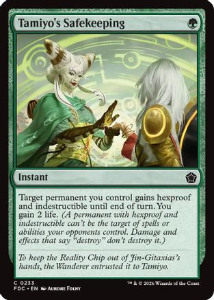 Tamiyo's Safekeeping  [Commander: Foundations]