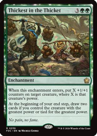 Thickest in the Thicket  [Commander: Foundations]