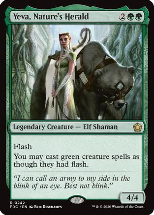 Yeva, Nature's Herald  [Commander: Foundations]
