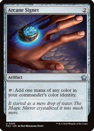 Arcane Signet (0245)  [Commander: Foundations]