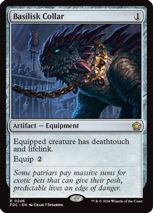 Basilisk Collar  [Commander: Foundations]