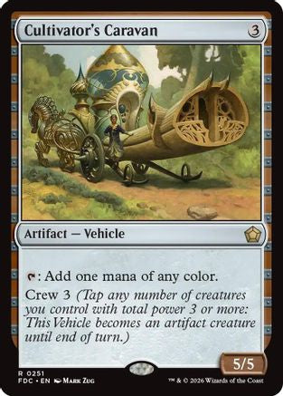 Cultivator's Caravan  [Commander: Foundations]